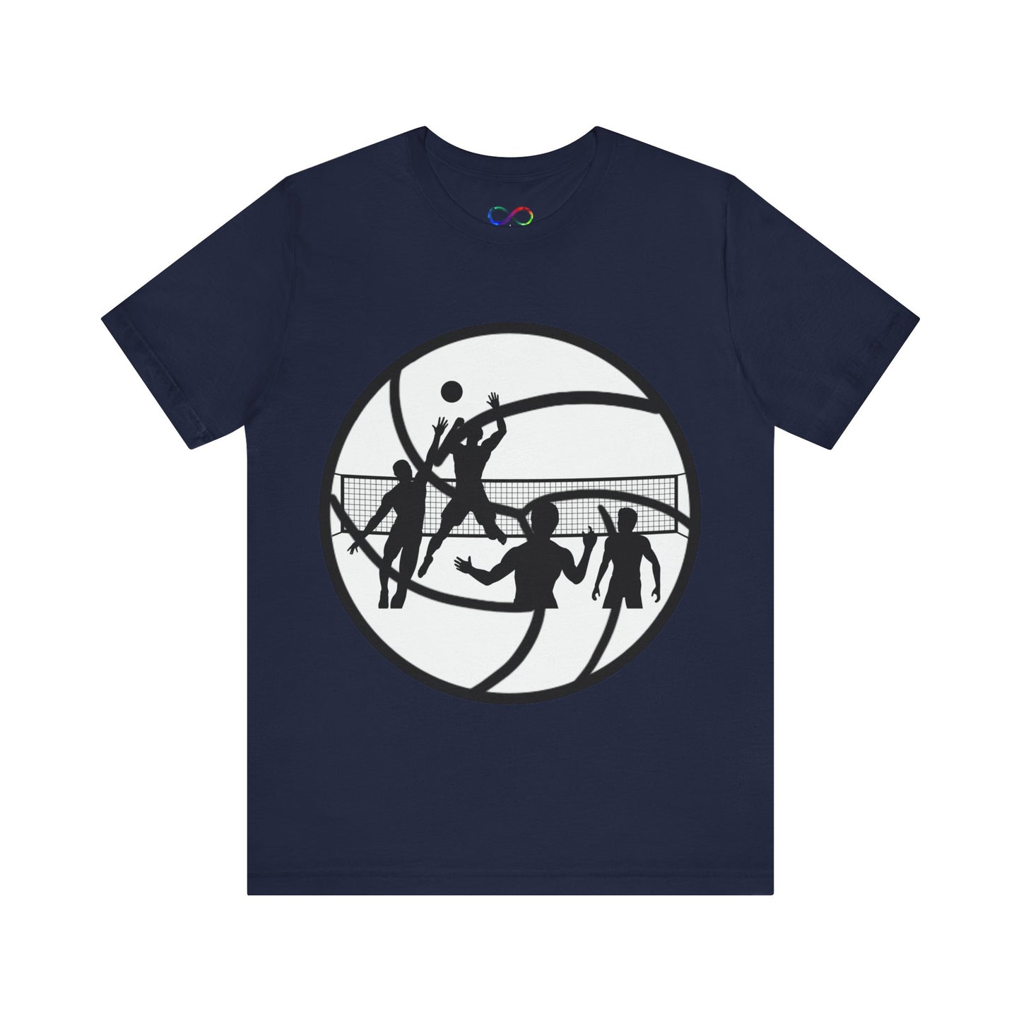 Volleyball silhouette t-shirt