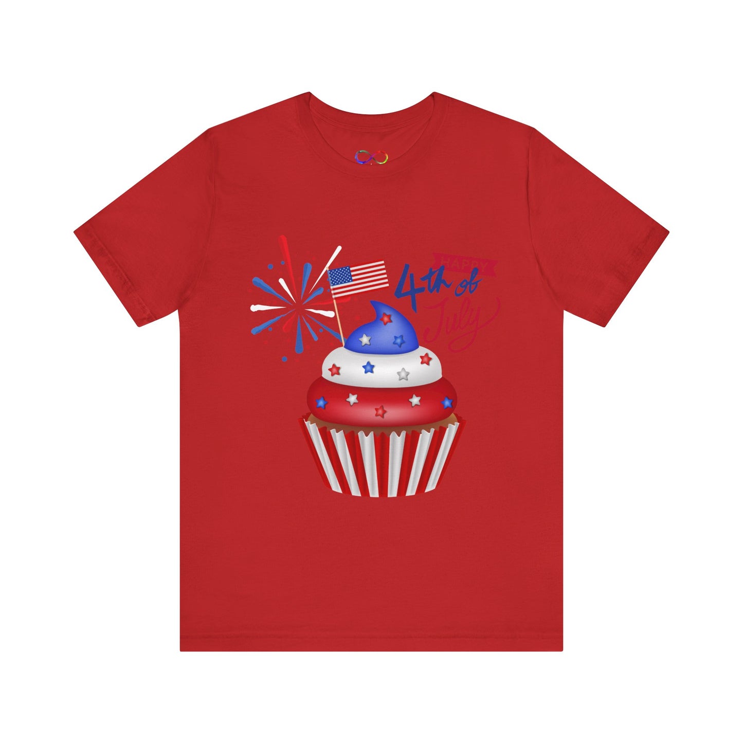 Stars & Stripes Cupcake  t-shirts