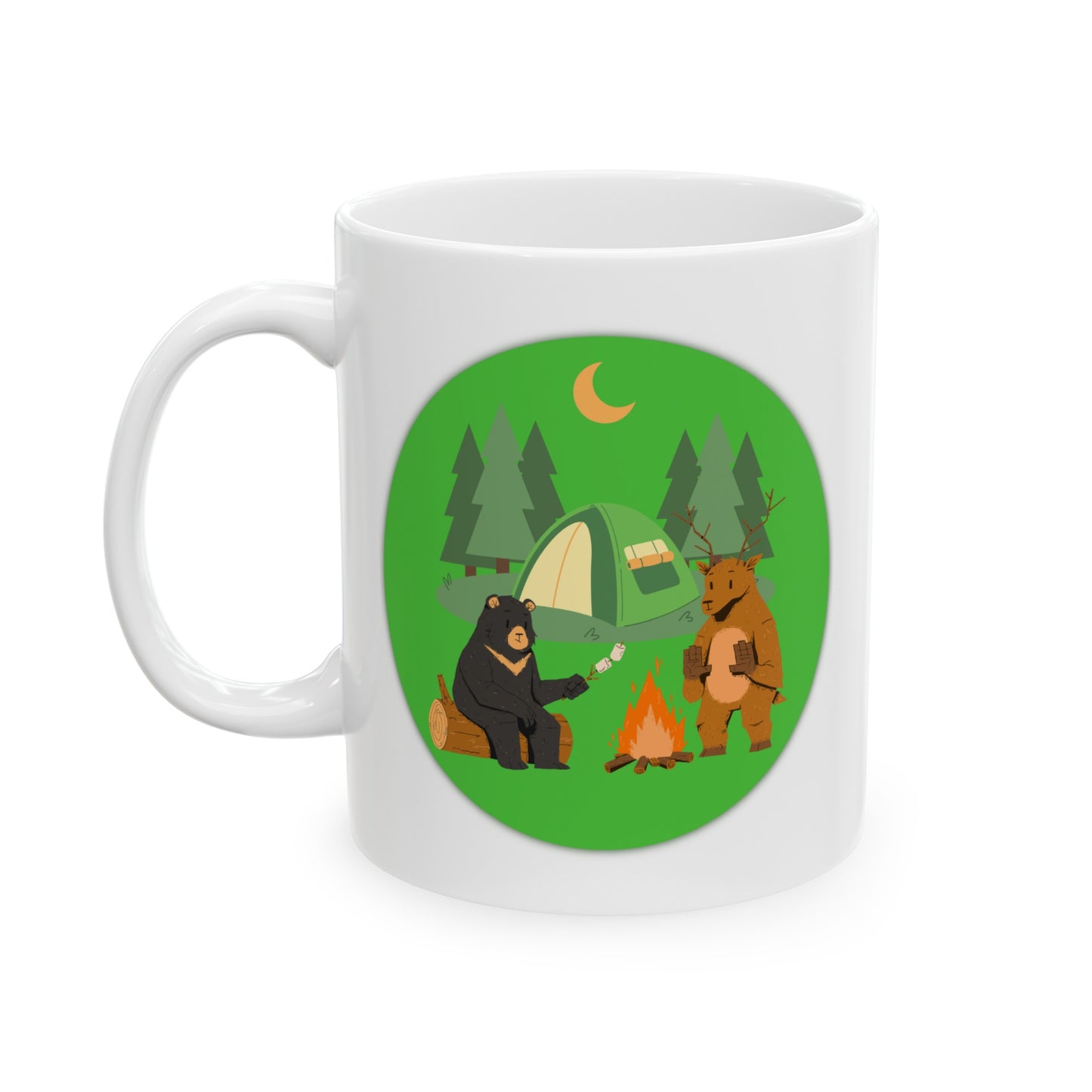 Bear & Deer Adventure Mug, (11oz, )