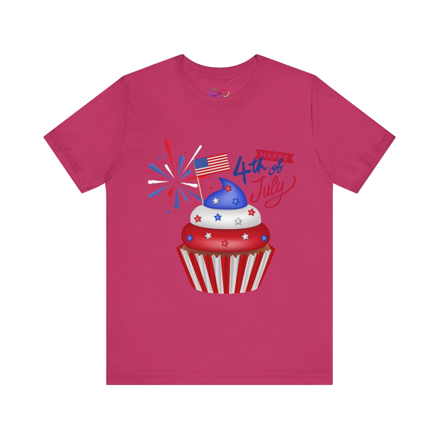 Stars & Stripes Cupcake  t-shirts