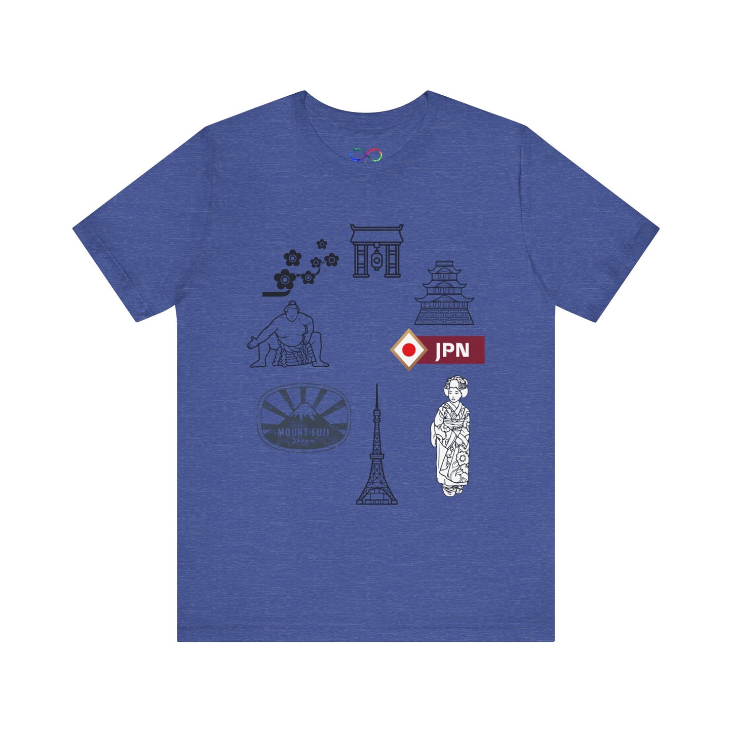Japanese symbolic icon　t-shirt