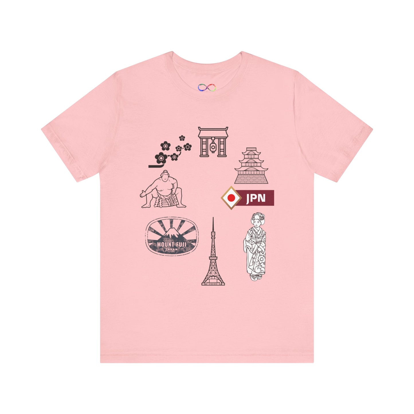 Japanese symbolic icon　t-shirt