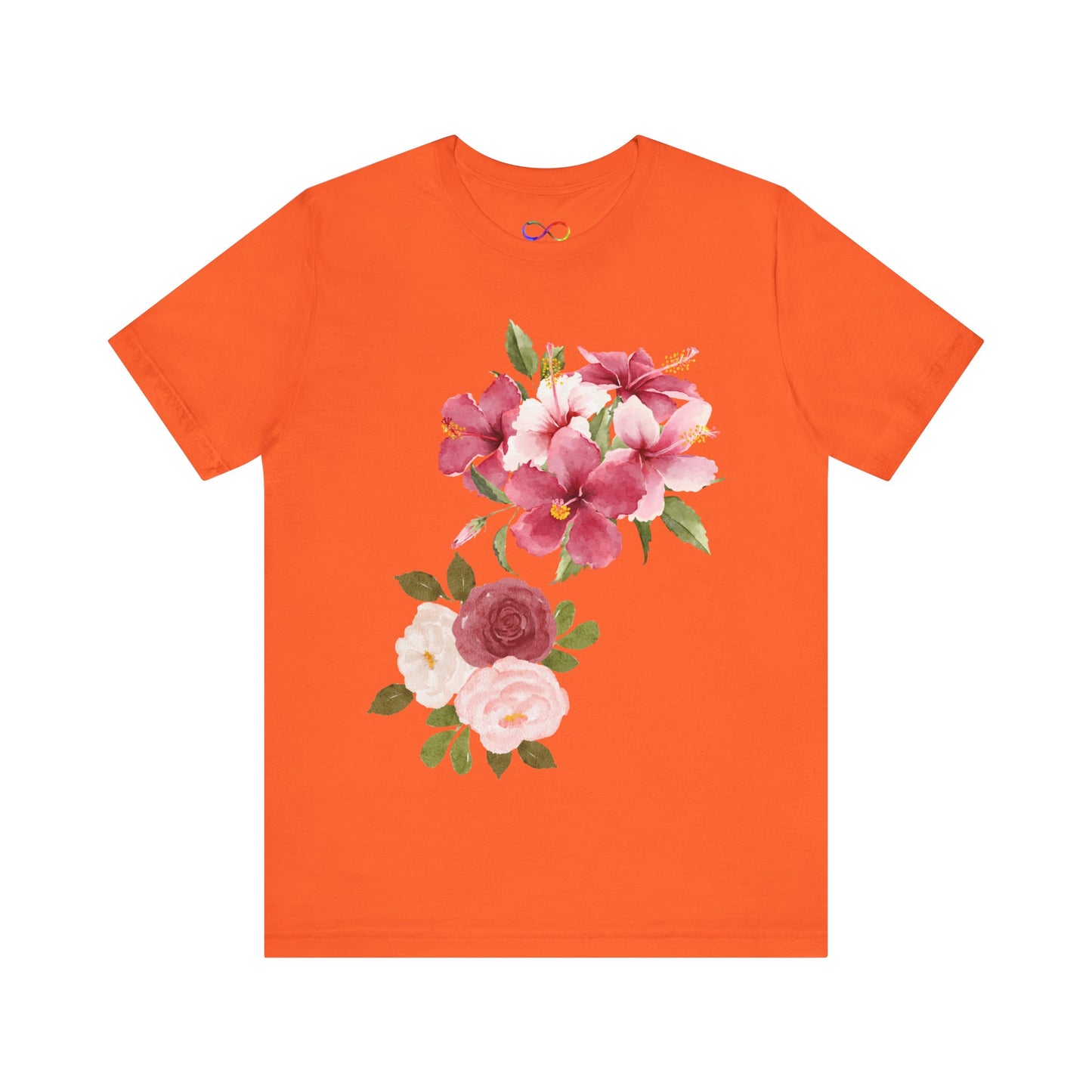 Colorful Floral Art t-shirt