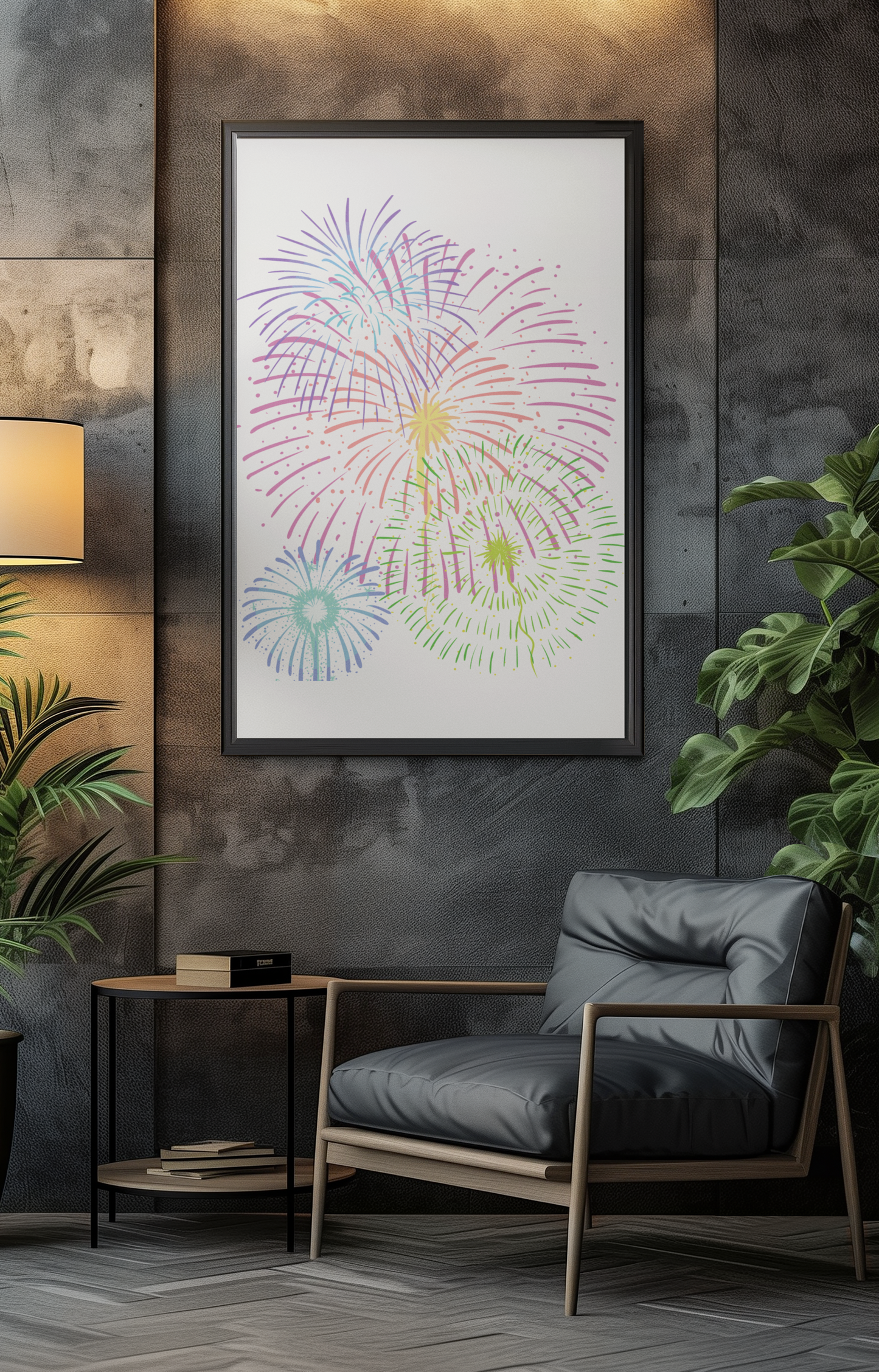 Spectacular Fireworks Display Posters (300gsm)
