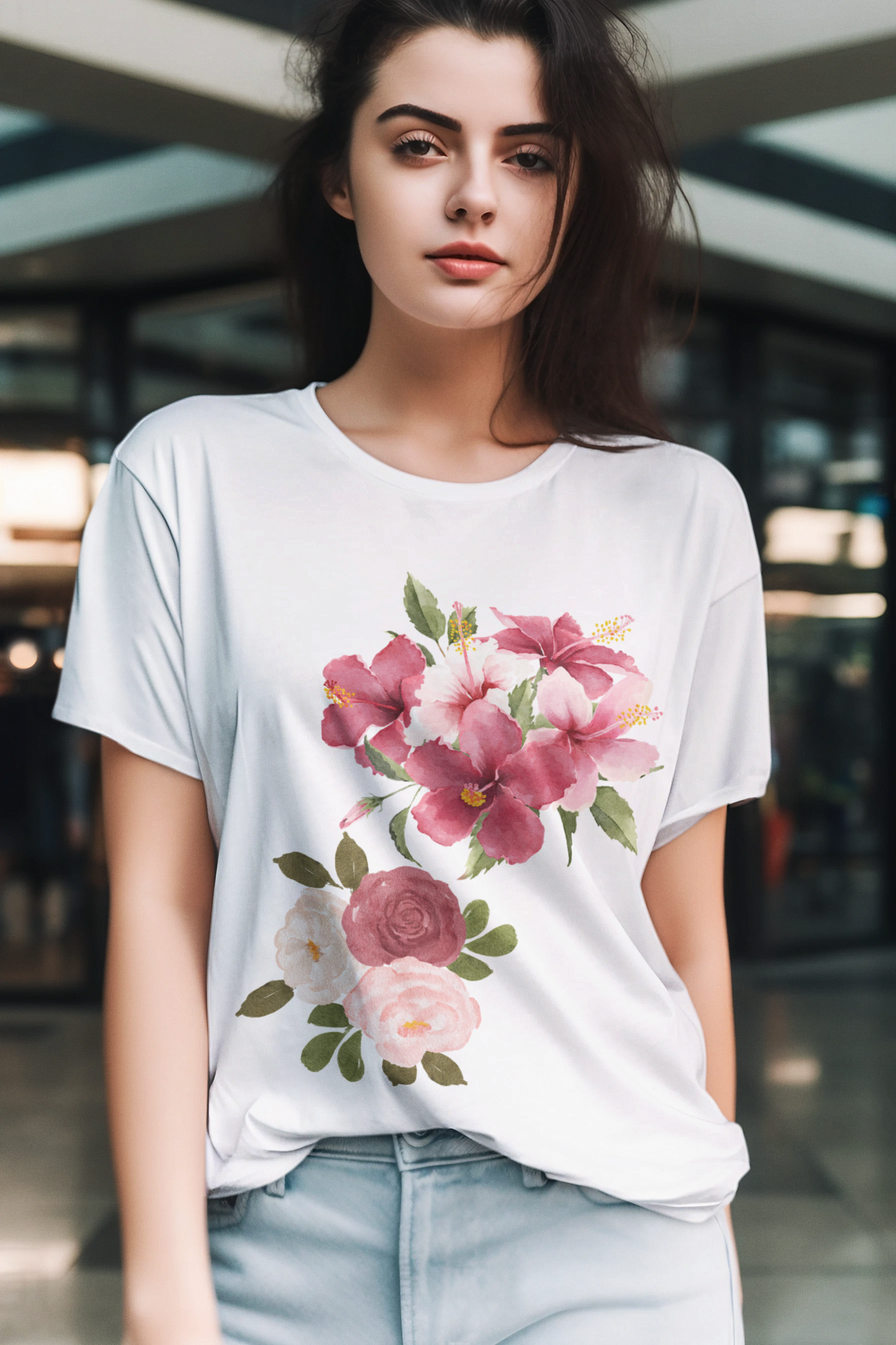 floral arrangement　t-shirt