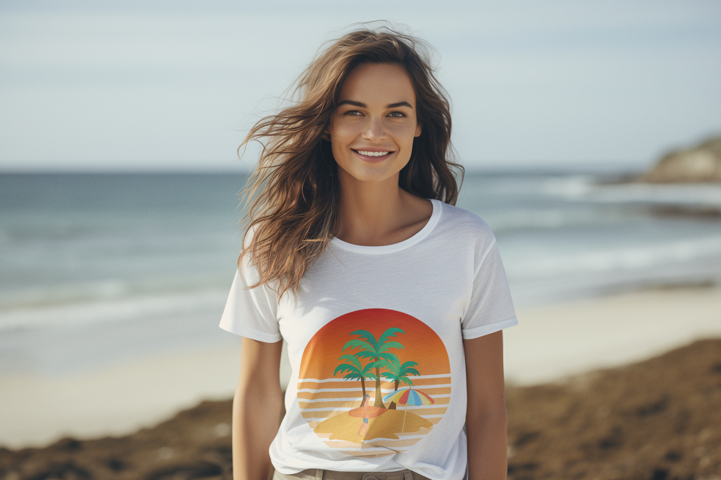 Sunset Surf t-shirt